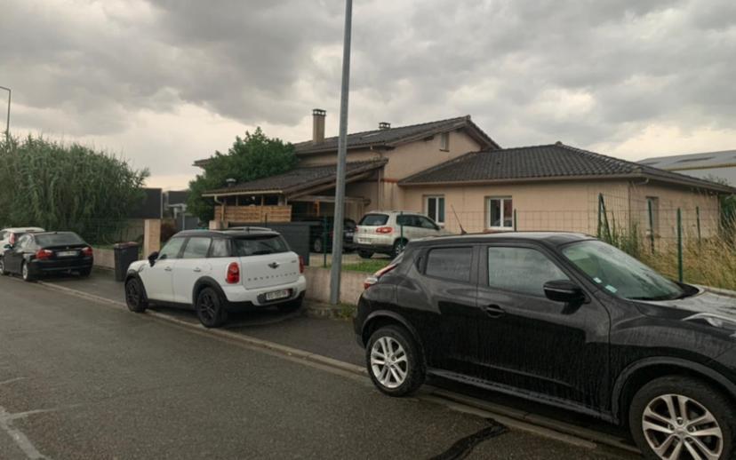 Chambre Dans Une Villa Beaupuy  Exterior foto